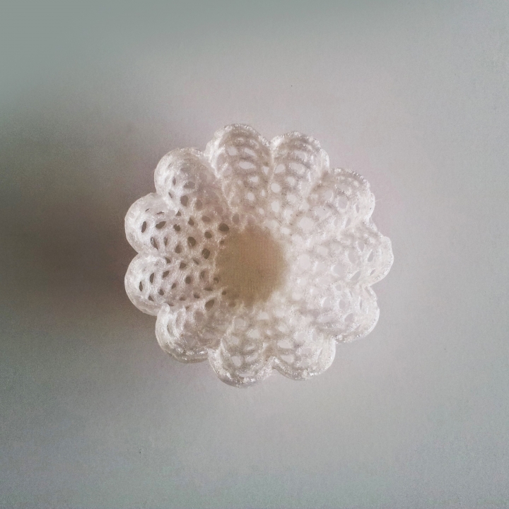 voronoi calabaza tazón 1 jardín 3D print model - Mito3D