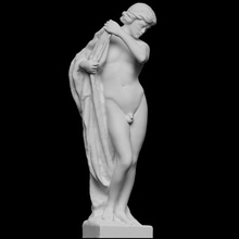 narcissus scan sculpture marble nude scantheworld museed'orsay 1867 neo-classical dubois 3d print model - Mito3D
