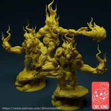 devler masaüstü Warhammer troller Warhammerfantasy Ageofsigmar Sonofbehemoth 3d print model - Mito3D