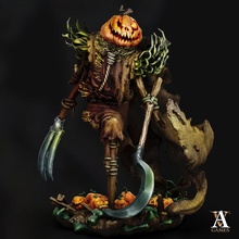 pumpkin horror tabletop 3d print model - Mito3D
