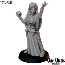 shaman tabletop desert woman witch warlock dnd druid desertfantasy 3d print model - Mito3D