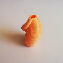 bekleidet tube vase 4 Garten 3d print model - Mito3D