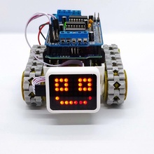 matrice module smars DIY visage modulaire robot tige adafruit iot 3d print model - Mito3D