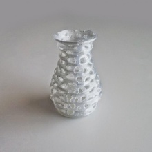 voronoi form vase 1 & garden 3d print model - Mito3D