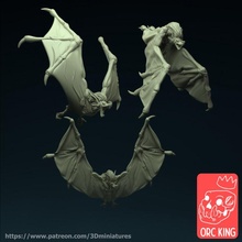 gigante pipistrelli tavolo warhammer dnd warhammerfantasy ageofsigmar vampiri signori dei 3d print model - Mito3D