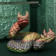 amphisbaena action dragon figure serpent table hydre double twinhead 3d print model - Mito3D