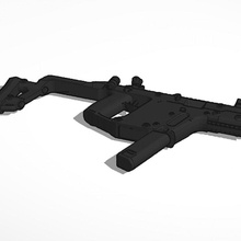 vettore pistola smg 3d print model - Mito3D