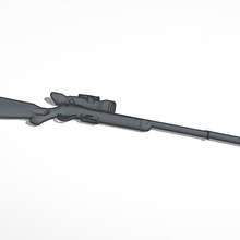 novritsch ssg10 sniper 3d print model - Mito3D