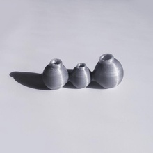 trío blob jarrón 1 jardín 3d print model - Mito3D