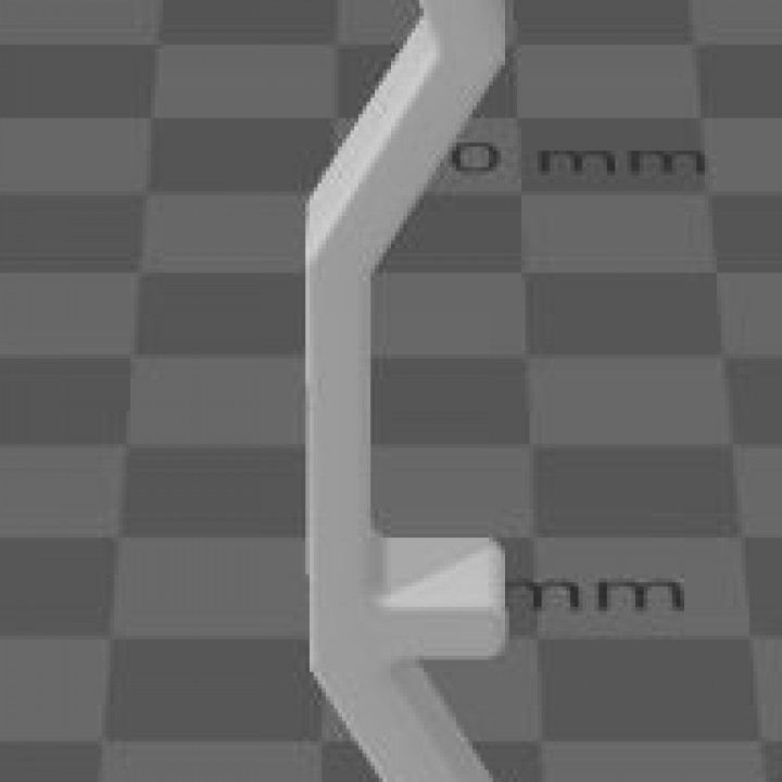 lambrequin agrafe hunter douglas 3D print model - Mito3D