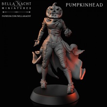 tête citrouille boutique femelle Halloween jack lanterne effrayant creux afficher d'Halloween grunge Samhain somnolent 3d print model - Mito3D