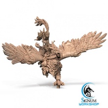 roland tabletop dungeons fantasy human mini miniatures warrior commander male griffin general 32mm ttrpg presupported signum 3d print model - Mito3D