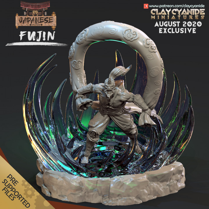 fujin store 3D print model - Mito3D