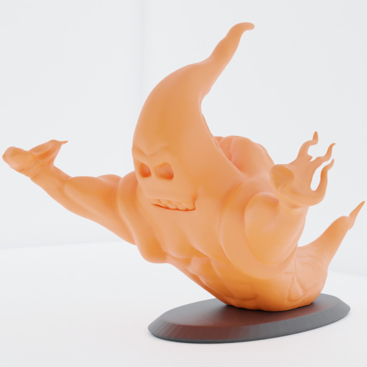 halloween ghost pumpkin ghostbusters base busters halloweenghost 3D print model - Mito3D