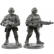 macchina pistola 01 tavolo esercito soldato miniatura fanteria gioco guerra modellino in scala mitragliatrice 3d print model - Mito3D