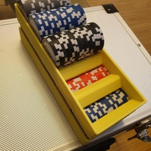 poker plateau 3d print model - Mito3D