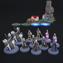 pocket-tactics highborn houses tabletop fantasy miniatures wargames wargaming boardgame roleplaying 15mm skirmish 30mm ttrpg 3d print model - Mito3D