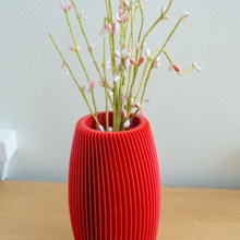turbine vase jardin 3d print model - Mito3D