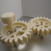 mechmags jouets jeux roulement mécanique turbine engrenages jouet l'ingénierie fan engins aimants rotation ratio vis m3 3d print model - Mito3D