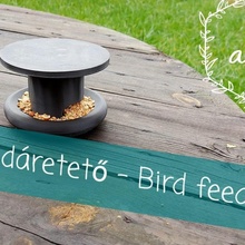 pájaro alimentador enojado nubes impresión comida aves comedero pájaros 3d print model - Mito3D