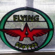 flying sign fan art 3d print model - Mito3D