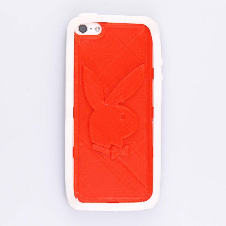 playboy bunny iphone backplate gadgets & electronics competition-iphone-case-competition ninjaflex 3D print model - Mito3D