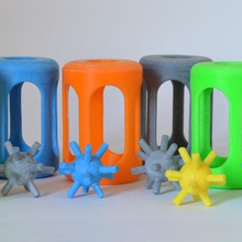 riccio gabbia giochi giocattoli 3d print model - Mito3D