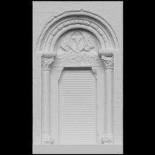 batı portal aziz Peter Paul kilise taramak taş Fransa 3dprintable 3d print model - Mito3D