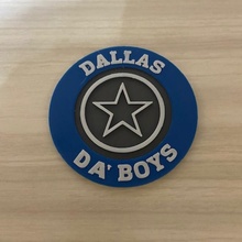 Dallas Kovboylar bardak altlığı 3d print model - Mito3D