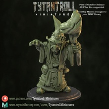 goblin wizard tabletop fantasy minis creatures sculpting dnd goblins greenskins 3d print model - Mito3D