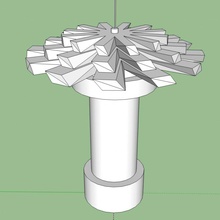 beginner plam tree 3d print model - Mito3D
