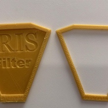iris vide nettoyeur filtre remplacement 3d print model - Mito3D