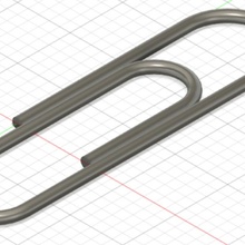 paper clip 3d print model - Mito3D