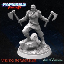 viking berserker table hache Valhalla 3d print model - Mito3D