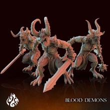 sangre demonios Tienda Dios infierno miniaturas juegos guerra mesa dnd abismo pionero fundición lisiado dios infernal criaturas infernales sangrientos sanguinarios 3d print model - Mito3D