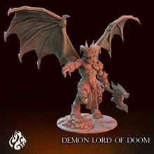 demon lord doom store god hell rpg wargames miniature tabletop dnd pathfinder tabletopgames foundry crippled crippledgodfoundry crippledgod demonprince 3d print model - Mito3D