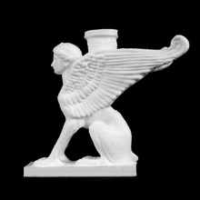 sphinx house faun pompeii scan 3d print model - Mito3D