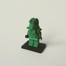 Lego hale usta şef kask zırh uyumlu 3d print model - Mito3D
