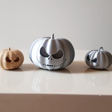 halloween pumpkin nightmare christmas keyring dark horror skull spooky 3d print model - Mito3D