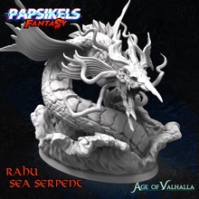 rahu sea serpent tabletop dragon epic viking seaserpent 3d print model - Mito3D