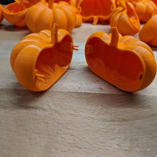 hollow pumpkin candy halloween hunt activity 3d print model - Mito3D