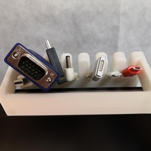 USB kablo organizatör pc monitörler monitör araçlar 3d print model - Mito3D