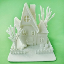 hanté maison bâtiment jeu fantôme Halloween effrayant sorcière Château table cabane casa miniworld miniworld3d magnifique 3d print model - Mito3D