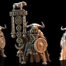 Zodiaco piede legione ix spagnolo maledetto moloch tavolo 3d print model - Mito3D