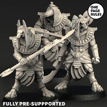 mummy guardian statues tabletop 40k rpg tomb undead wargames warhammer kings 28mm dnd skeletons onepagerules 3d print model - Mito3D