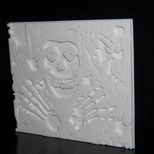 caress crimson ghost fan art 3d print model - Mito3D