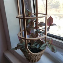impilabile pentola arrampicata impianti fiore vaso fiori 3d print model - Mito3D