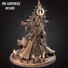 kerioth sanctified tabletop pope miniature boardgame cthulhu collectible d&d mindflayer nzoth 3d print model - Mito3D
