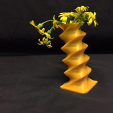 eşsiz vazo bahçe 3d print model - Mito3D