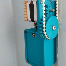 automático rolo cego arduino 3dprinted projeto eletrônico nema17 infravermelho estore furmatech3d 3d print model - Mito3D